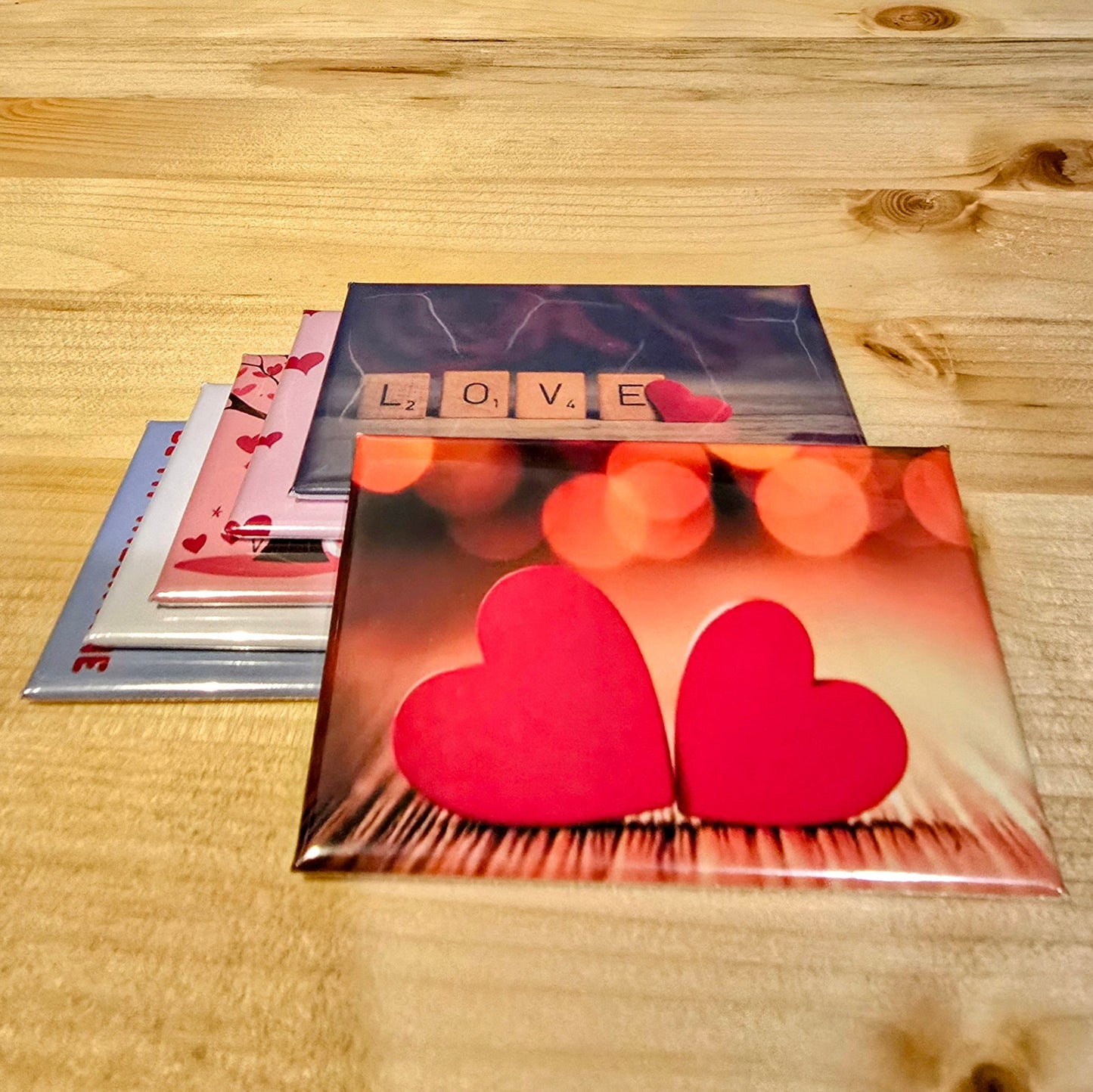 Magneti personalizati dreptunghiulari 53x78 mm - Set 12 magneti
