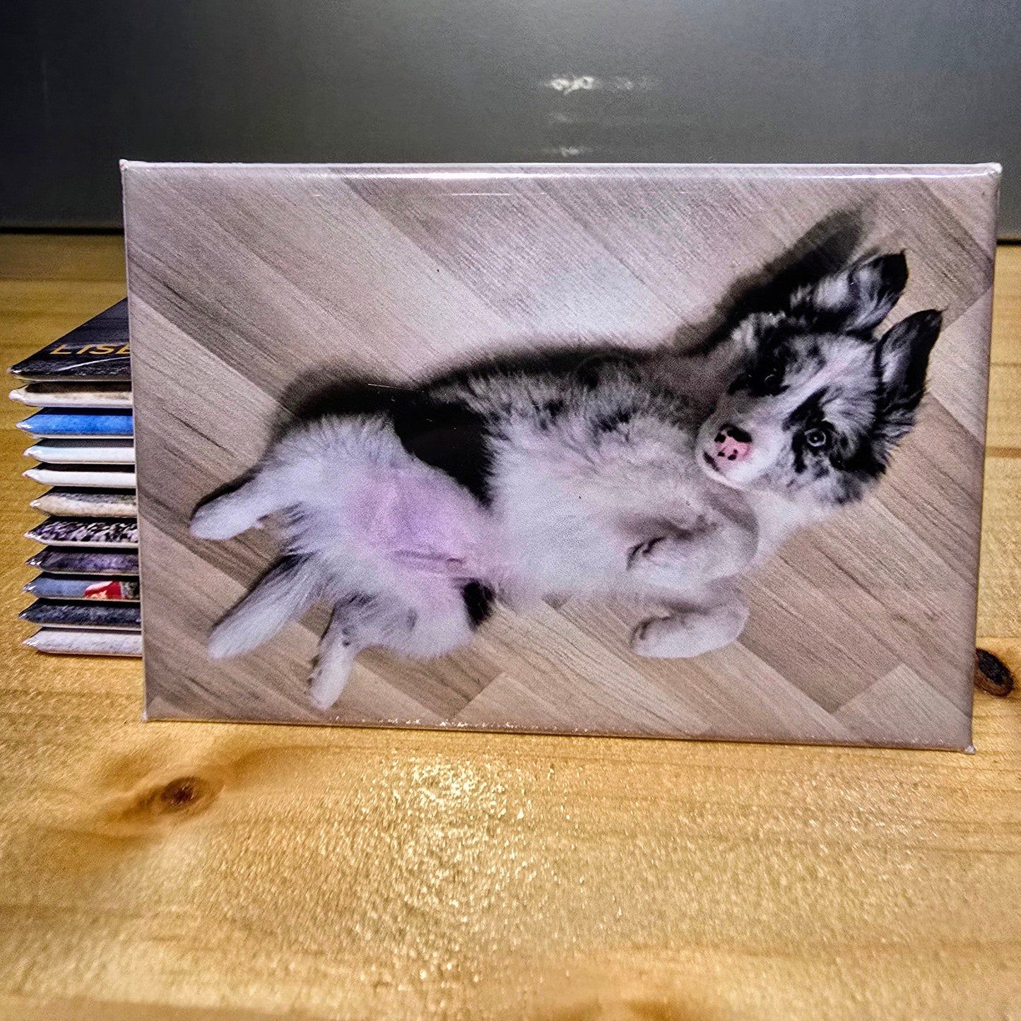 Magneti personalizati dreptunghiulari 53x78 mm - Set 6 magneti