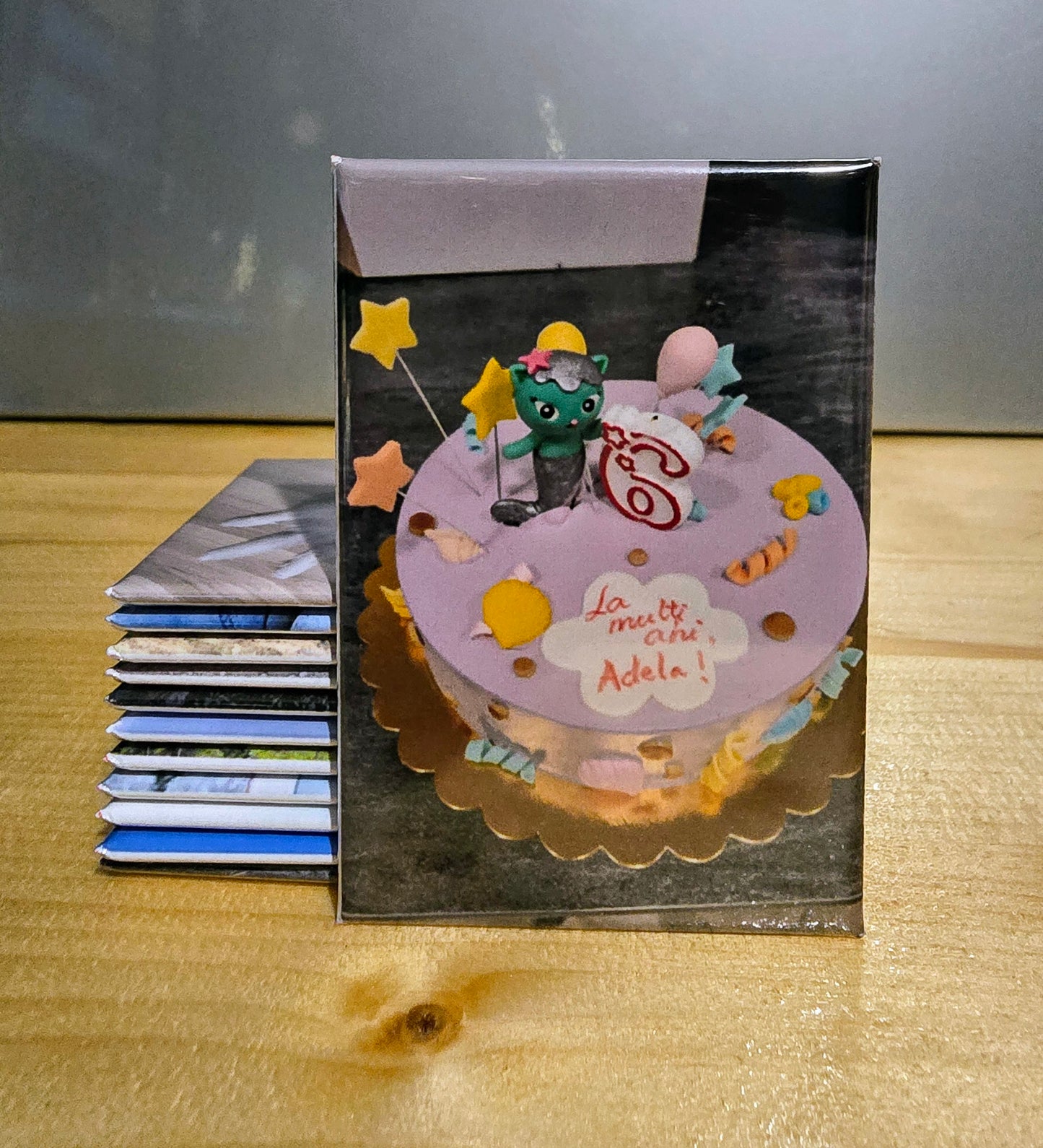 Magneti personalizati dreptunghiulari 53x78 mm - Set 12 magneti