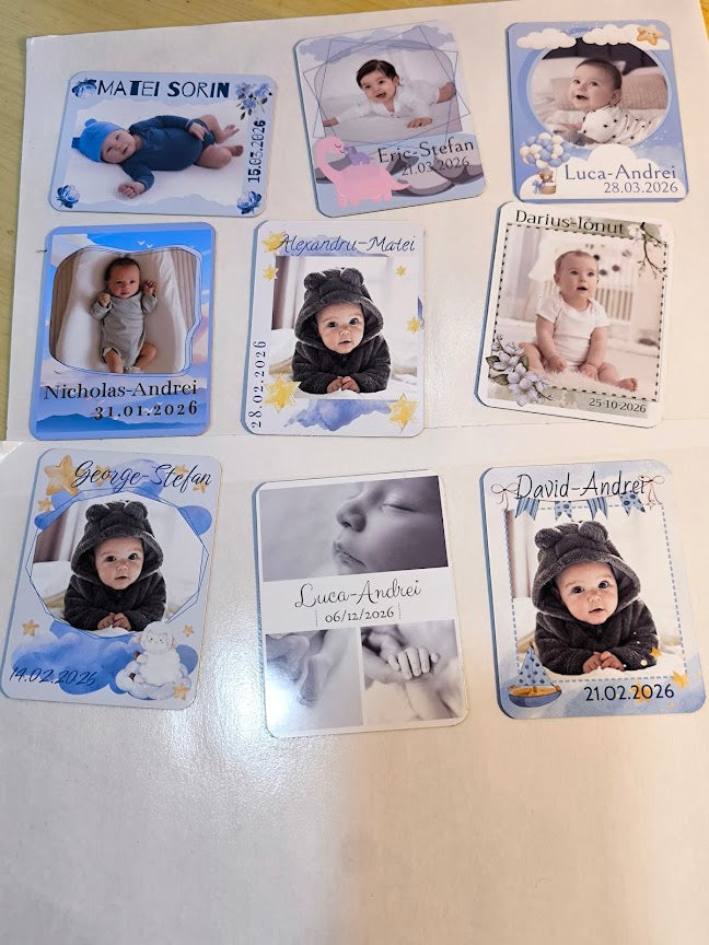 Mărturii - magnet personalizat | set 10