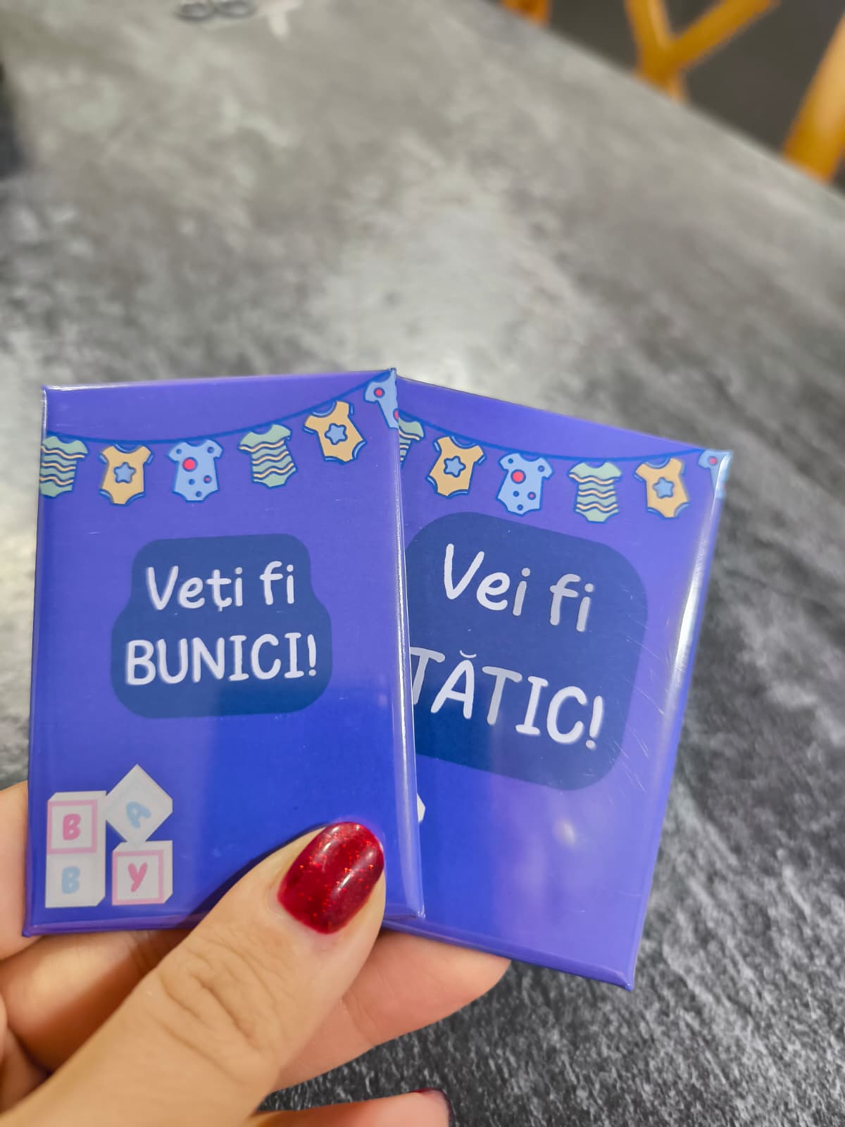 Anunt sarcina - personalizat