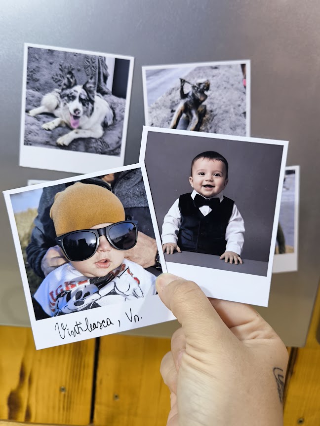 Magnet tip Polaroid | Set 12 bucăți