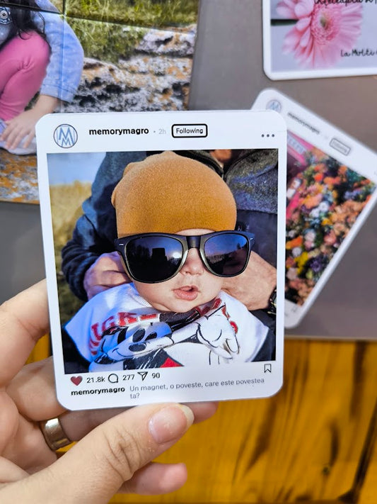 Magnet tip postare Insta | set 12 bucati