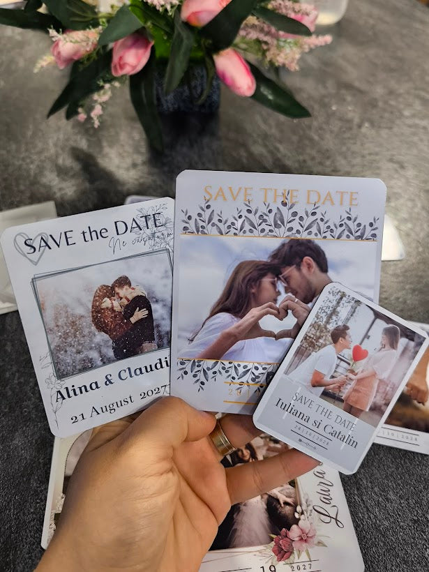 Save the Date - Magnet personalizat