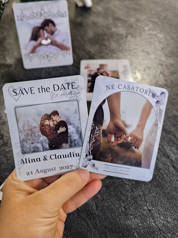Save the Date - Magnet personalizat