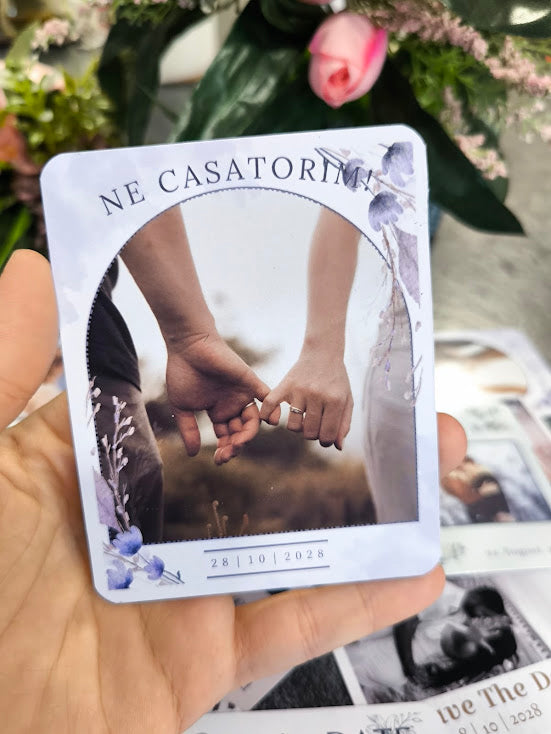 Save the Date - Magnet personalizat