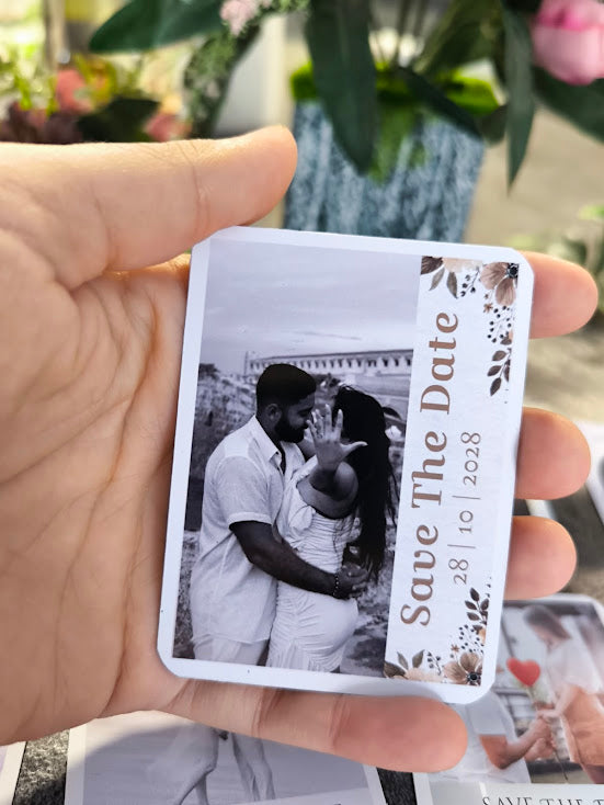 Save the Date - Magnet personalizat