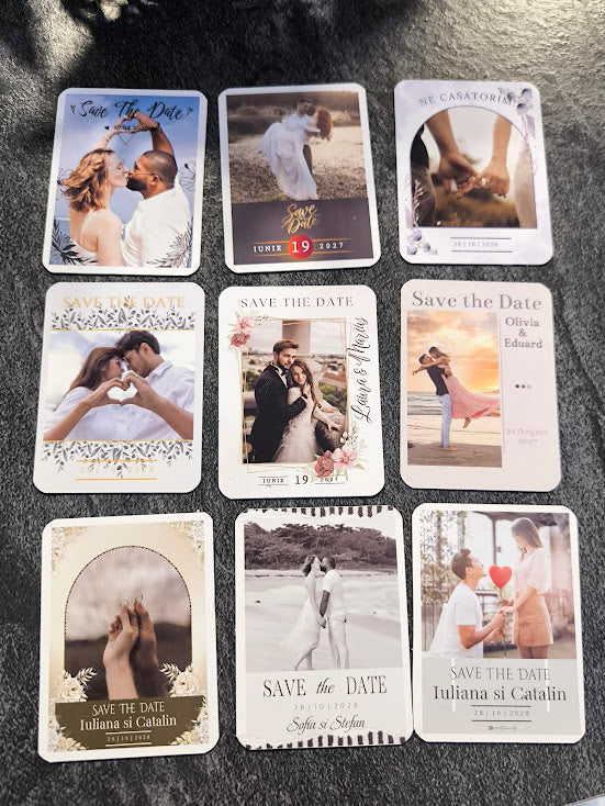 Save the Date - Magnet personalizat