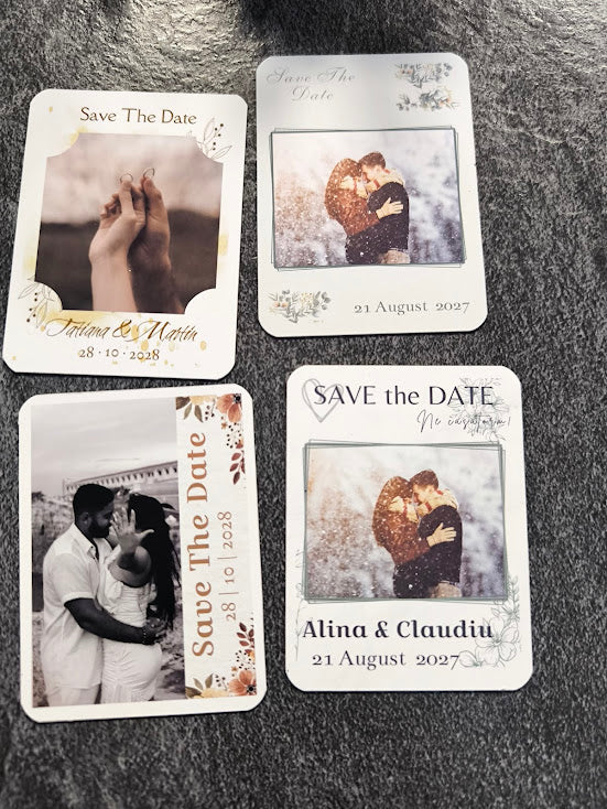 Save the Date - Magnet personalizat