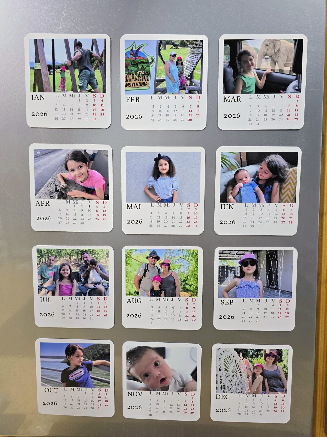 Calendar personalizat 2026