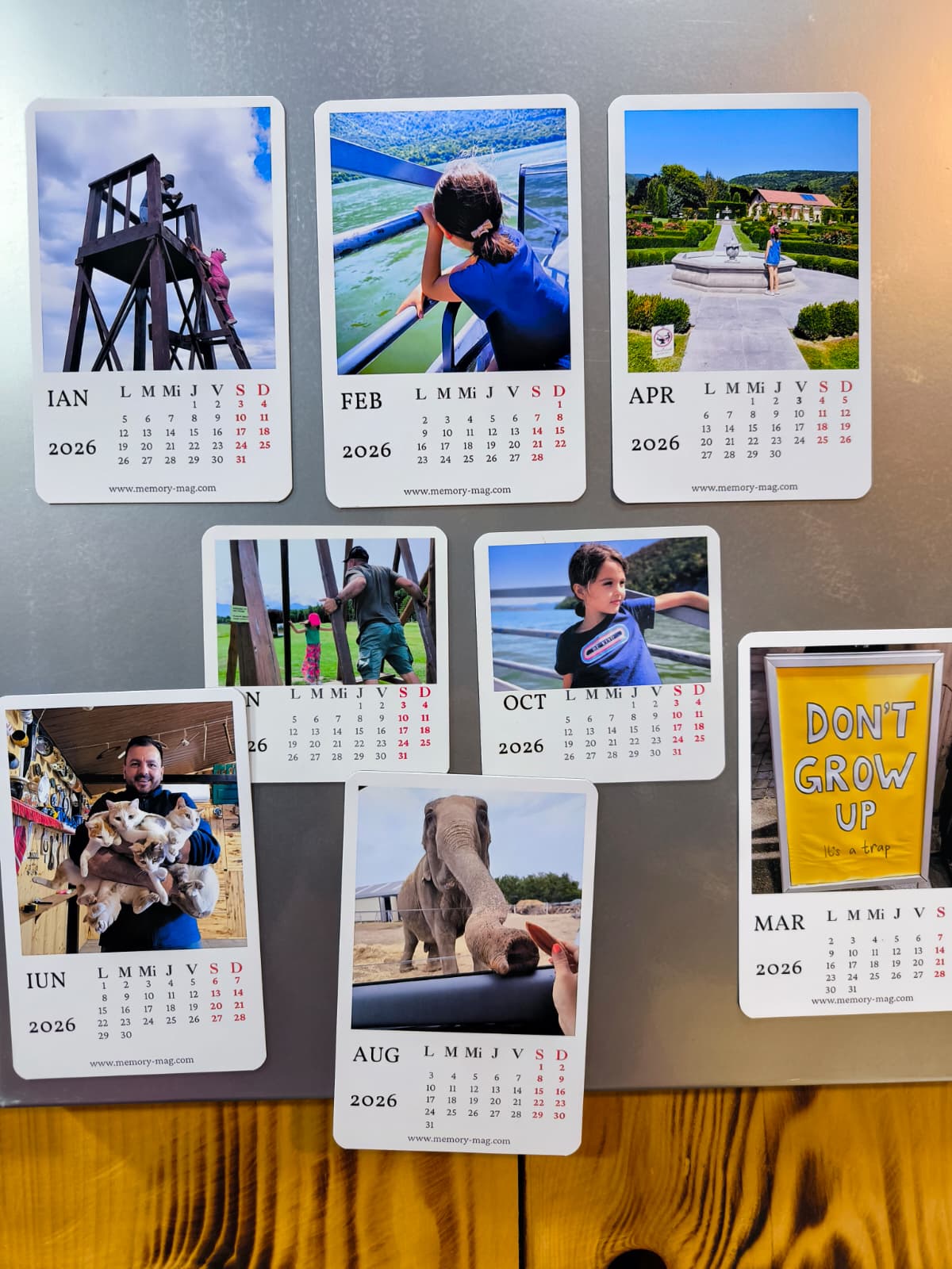 Calendar personalizat 2026