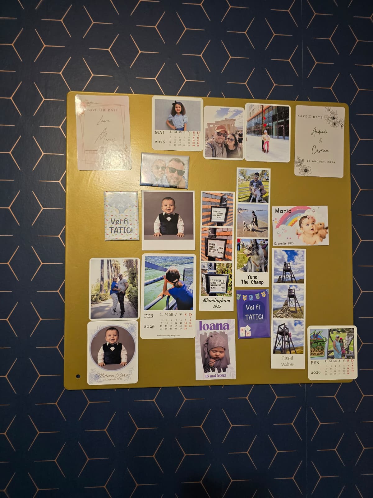 Tablă pentru magneți – 48×48 cm