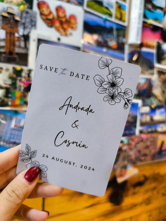 Save the Date - magnet